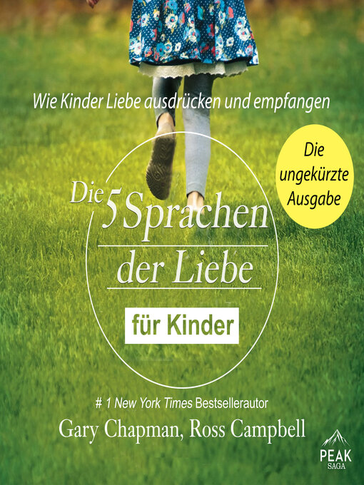 Cover image for Die fünf Sprachen der Liebe für Kinder